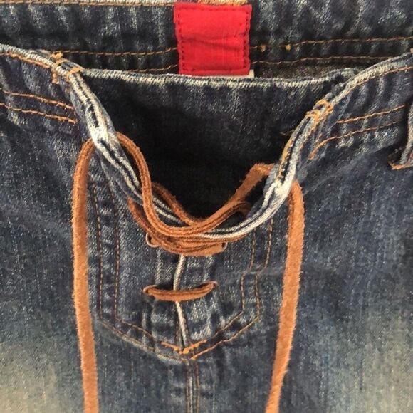 Tilt Jean mini skirt.  Size 7 - Picture 2 of 4